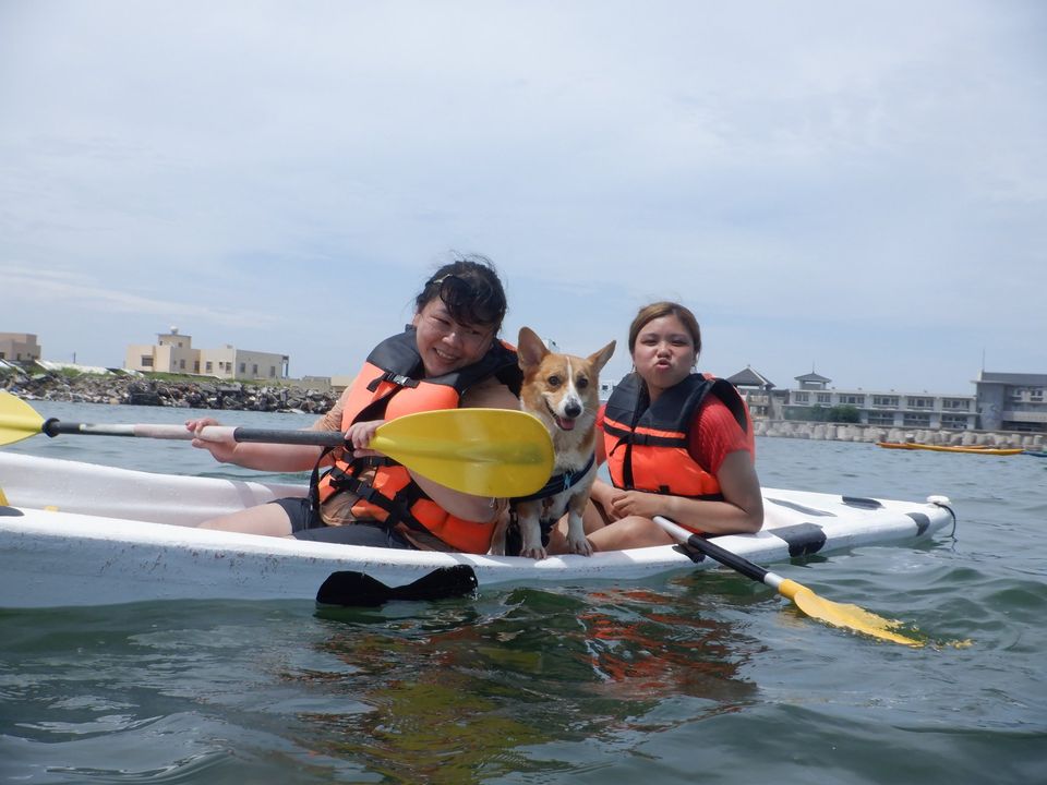 澎湖旅遊-井垵三合一(獨木舟，滑水，風帆)